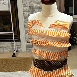 Girls' Size 8 Multicolored Casual Dress